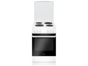 AMICA 58EE1.20 (W) Kochfeld mit Dampfreinigung, EasyClean, gleichmäßigem Backen, 50 cm