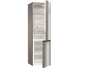 GORENJE NRK620CA2XL4 No-Frost-Kühlschrank 200 cm Silber AdaptTech KitchenFit CrispZone und Convert ZoneFresh Schubladen 331 l